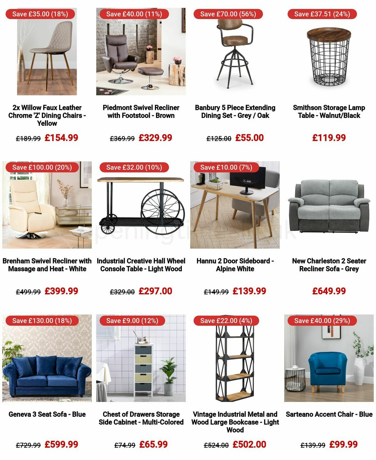 The Range Furniture Offers Offers from 20 April