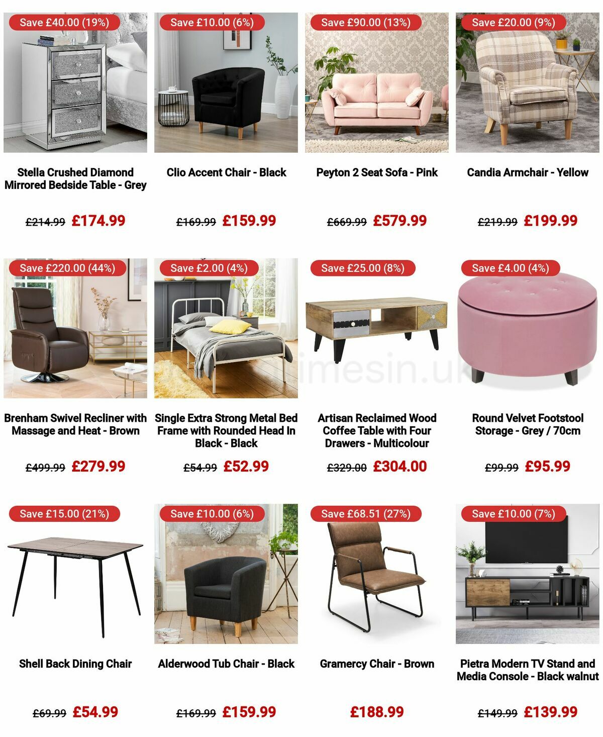 The Range Furniture Offers Offers from 20 April