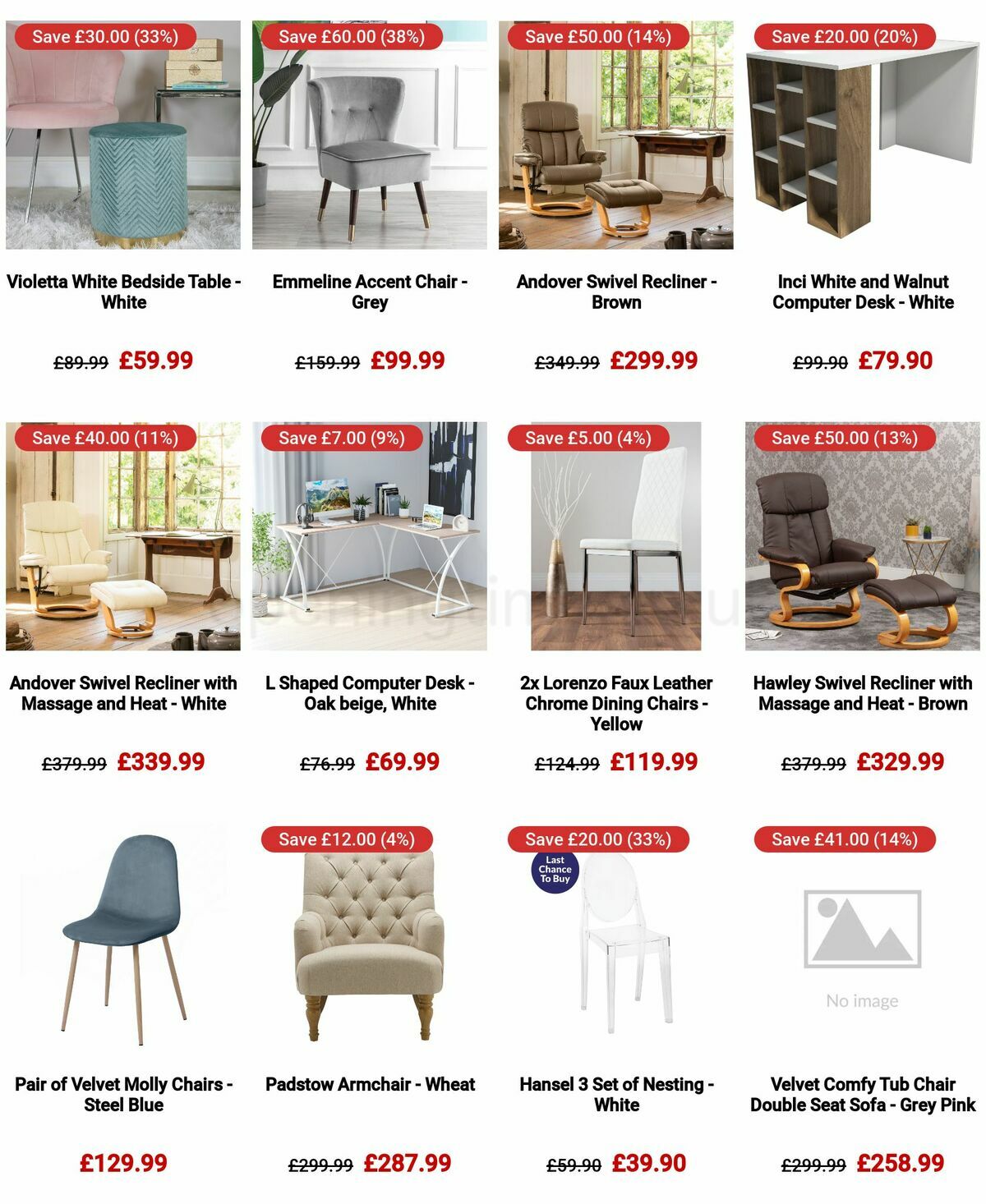 The Range Furniture Offers Offers from 20 April