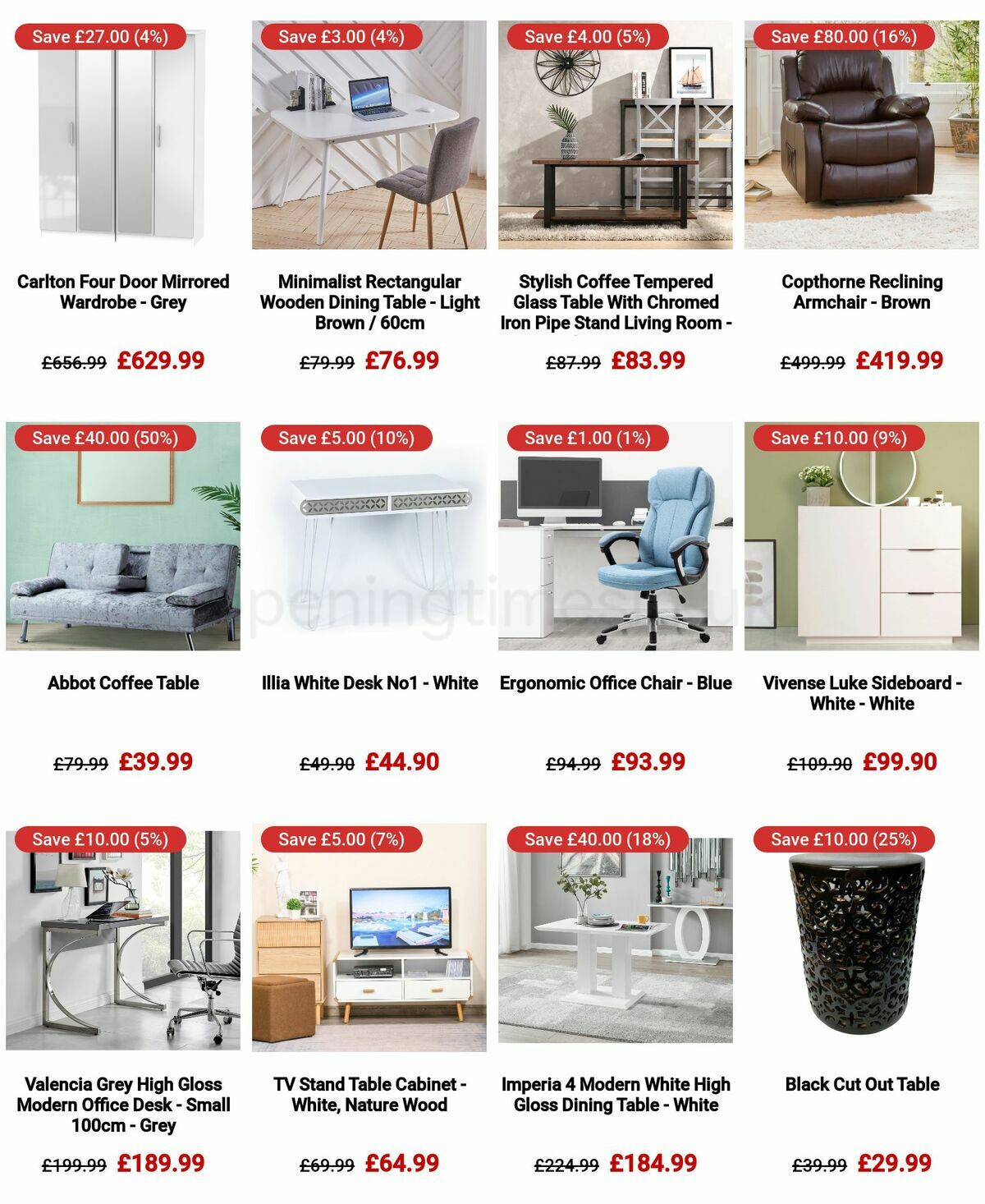 The Range Furniture Offers Offers from 20 April