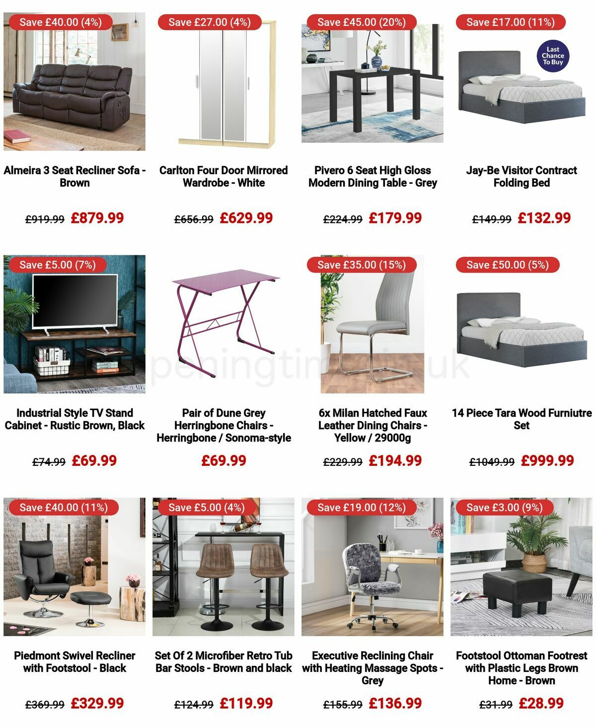 The Range Furniture Offers Offers from 20 April