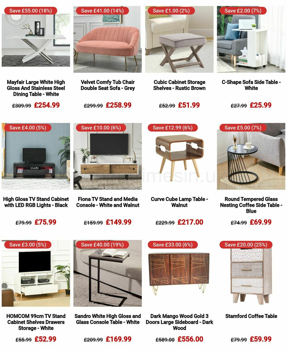 The Range Furniture Offers Offers from 20 April