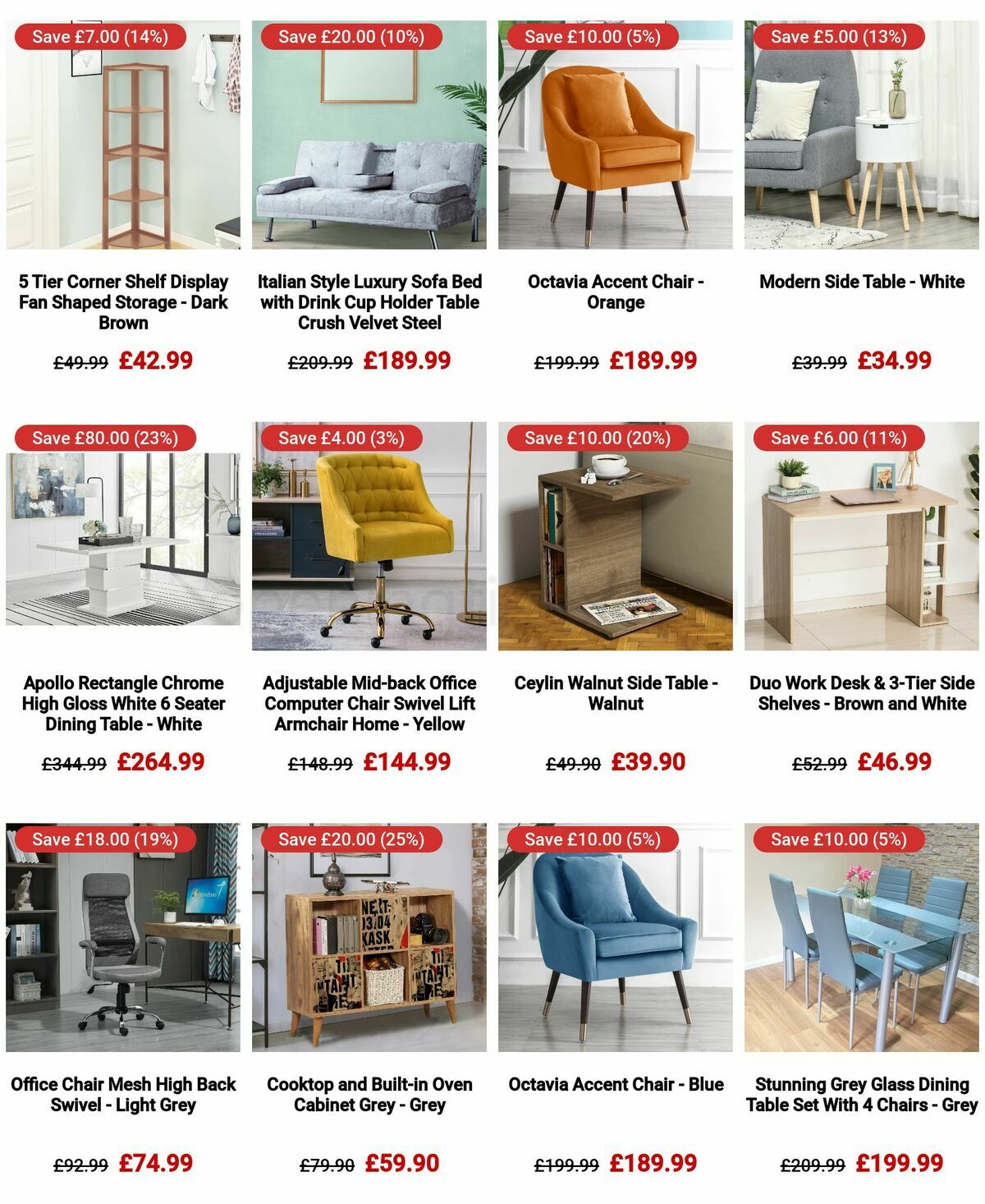 The Range Furniture Offers Offers from 20 April