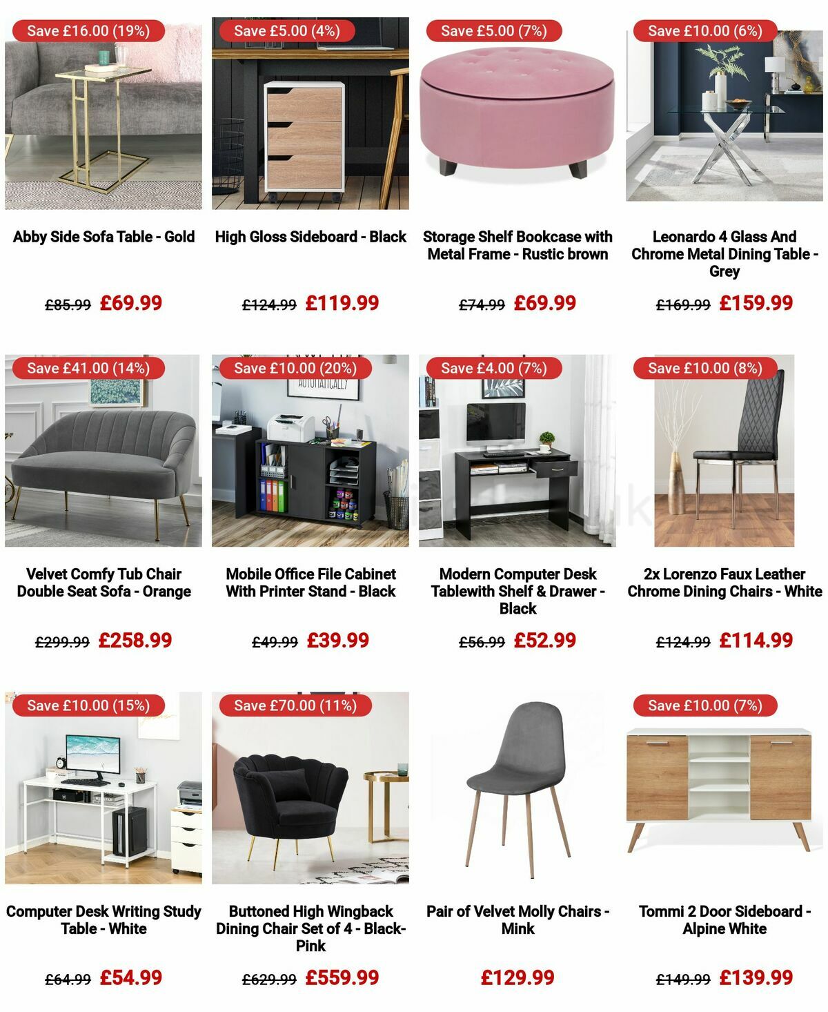 The Range Furniture Offers Offers from 20 April