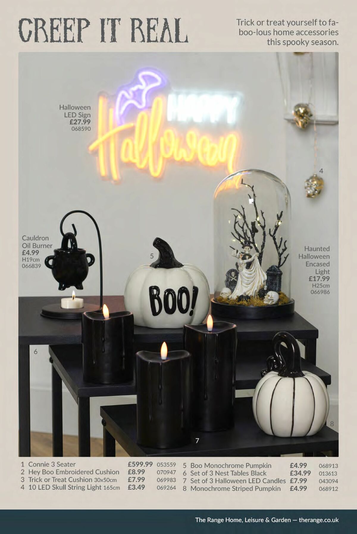 The Range Halloween Lookbook Offers from 10 August