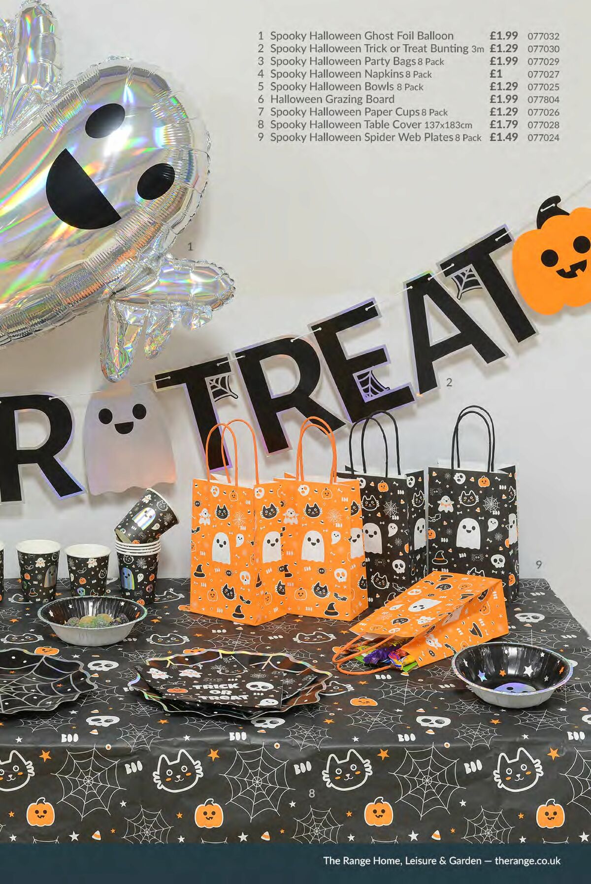 The Range Halloween Lookbook Offers from 10 August