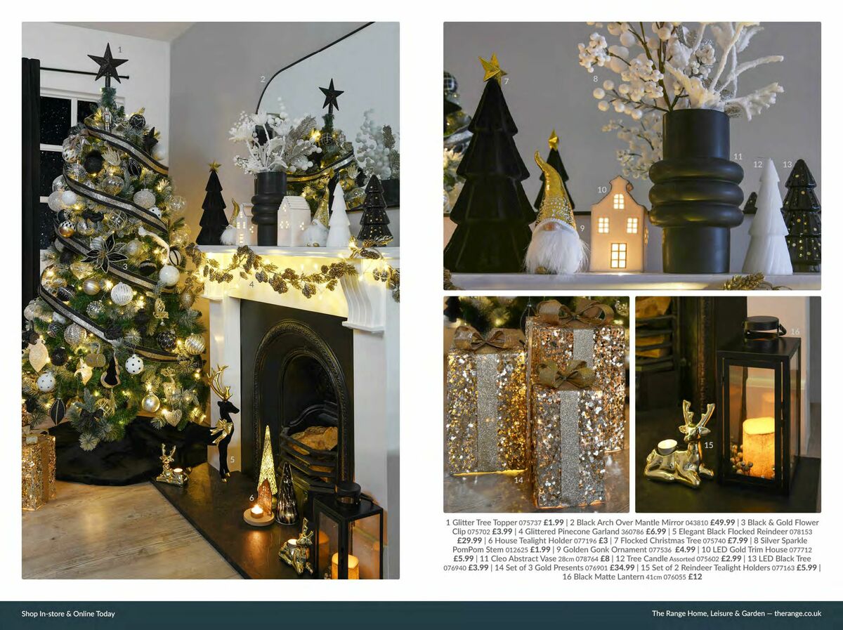 The Range Christmas Lookbook Offers from 6 October