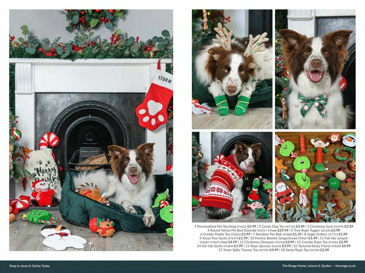 The Range Christmas Lookbook Offers from 6 October