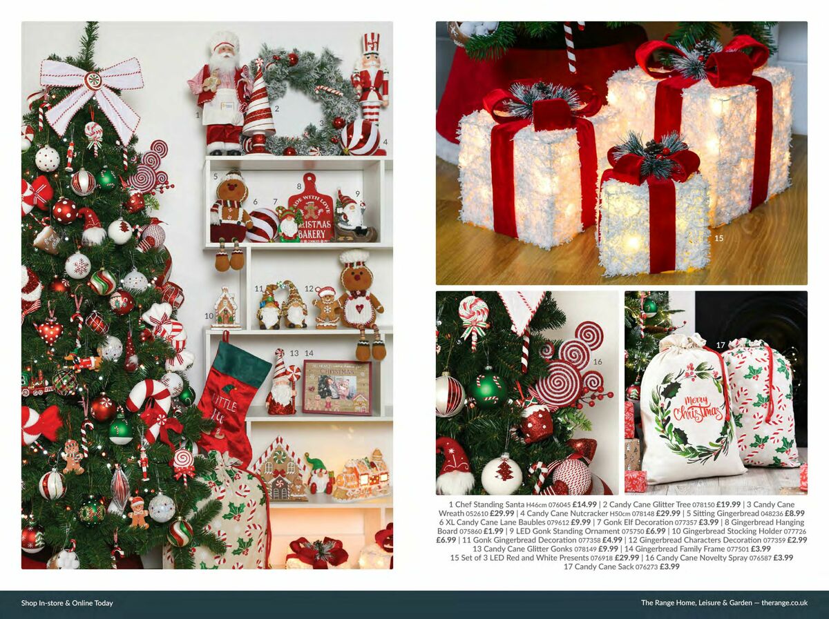 The Range Christmas Lookbook Offers from 6 October