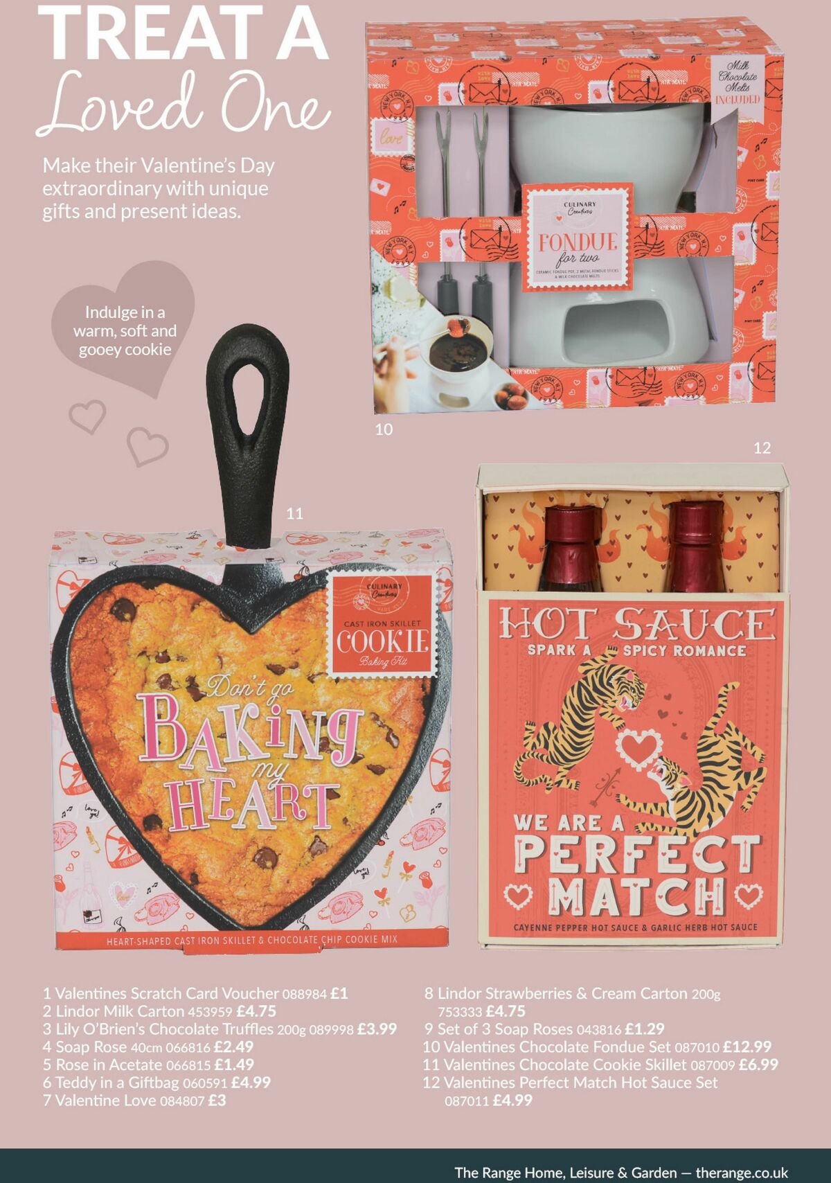 The Range Valentines Lookbook Offers from 13 January