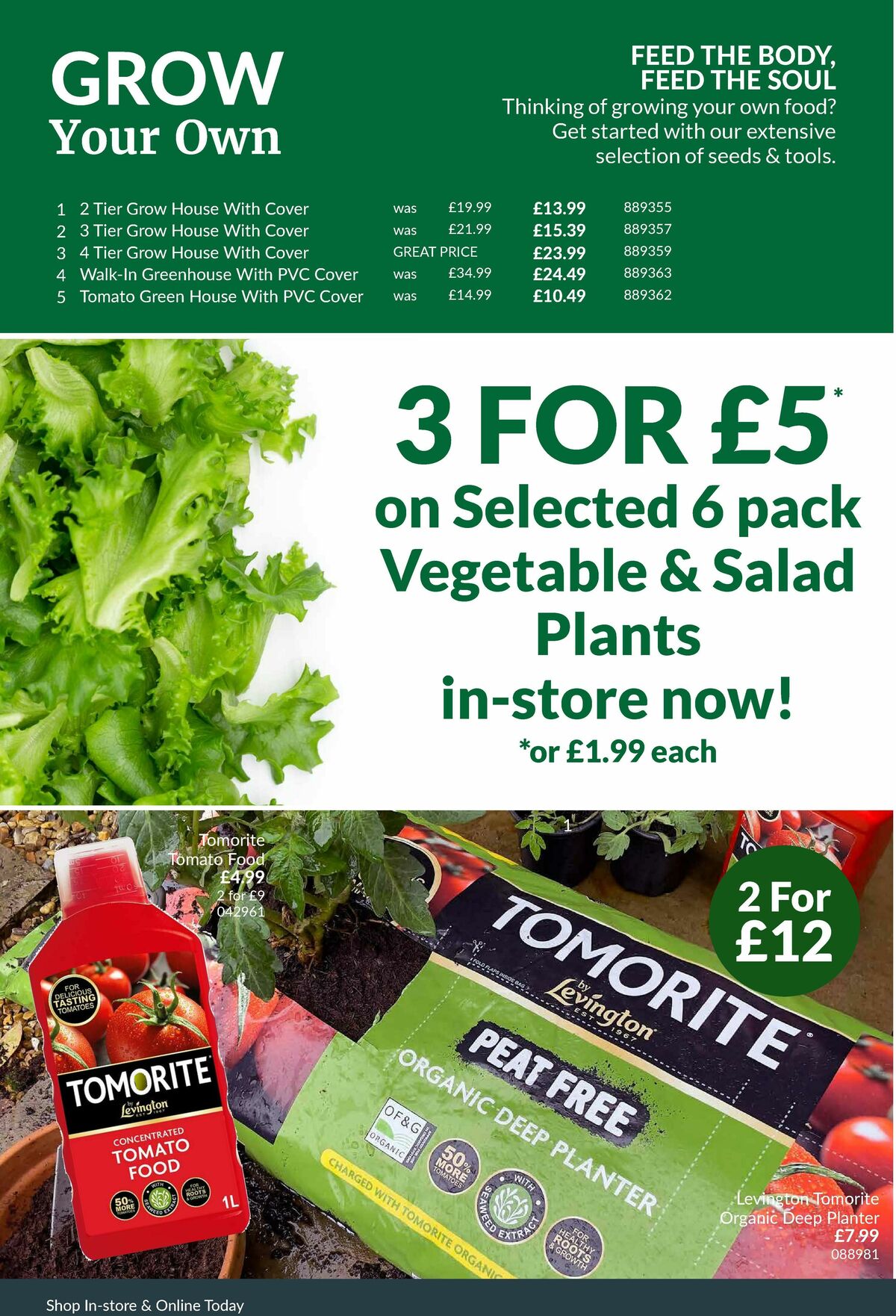 The Range The Gardening Event Offers from 2 May