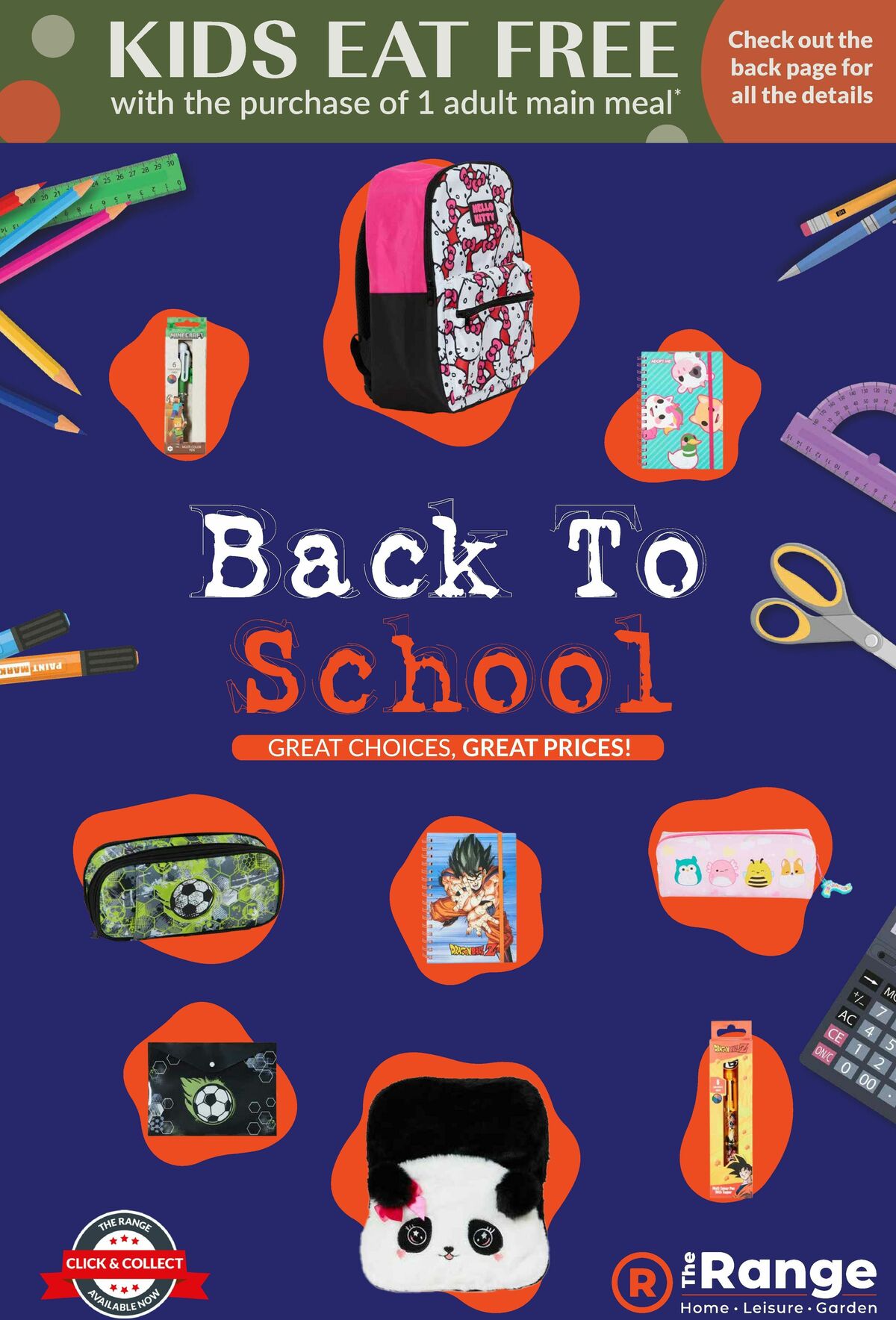 The Range Back to School Offers from 6 August