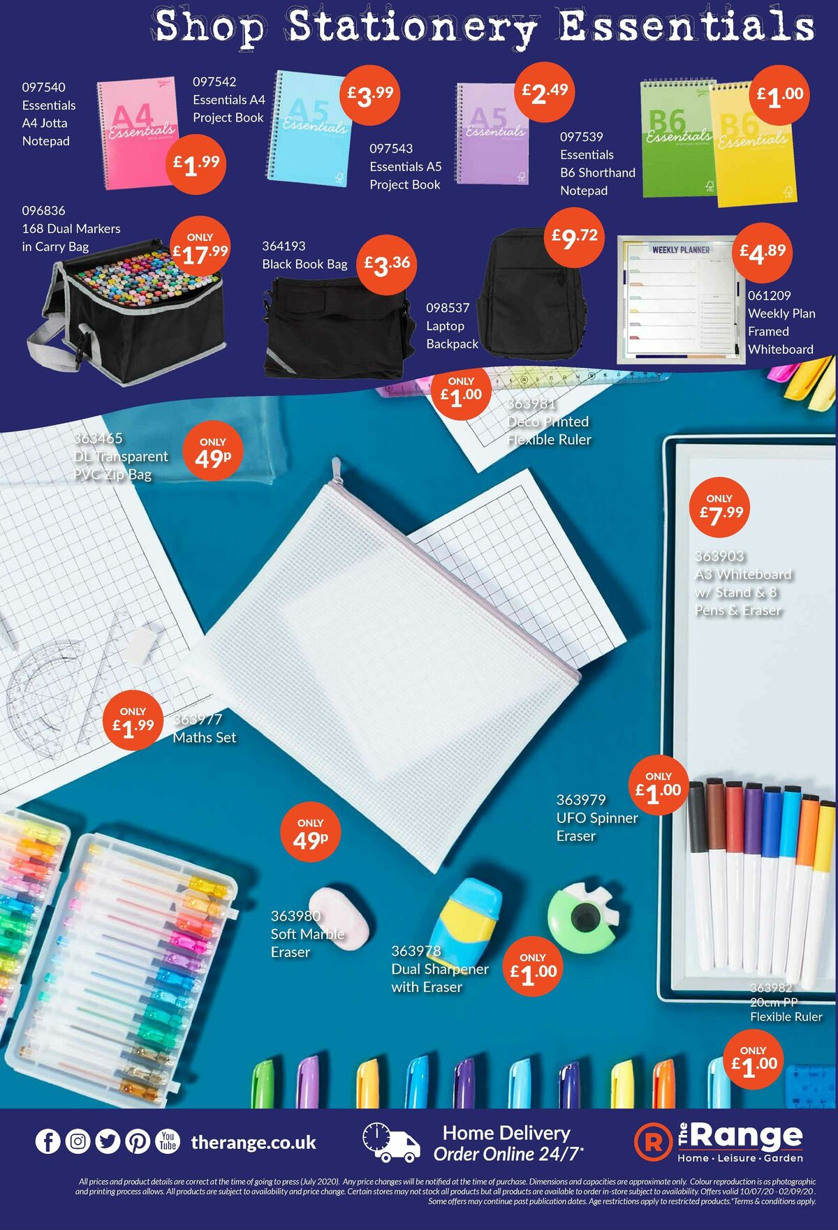 The Range Back to School Offers from 6 August