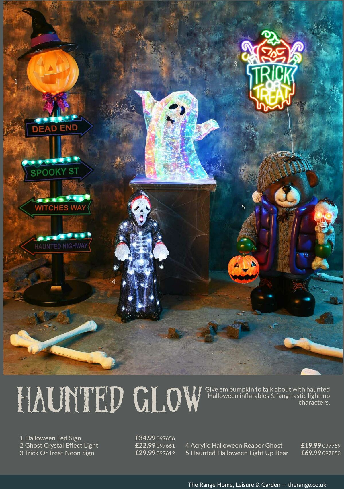 The Range Halloween Lookbook Offers from 8 August