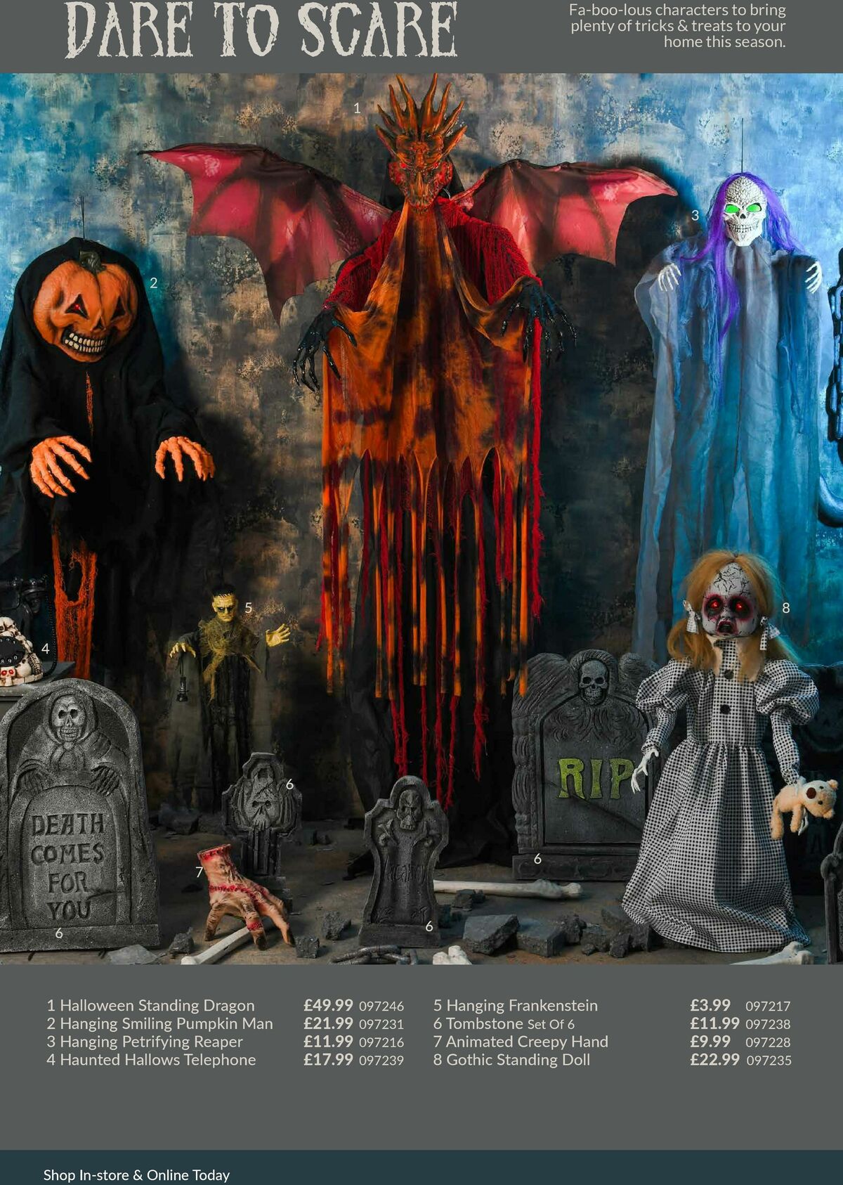 The Range Halloween Lookbook Offers from 8 August