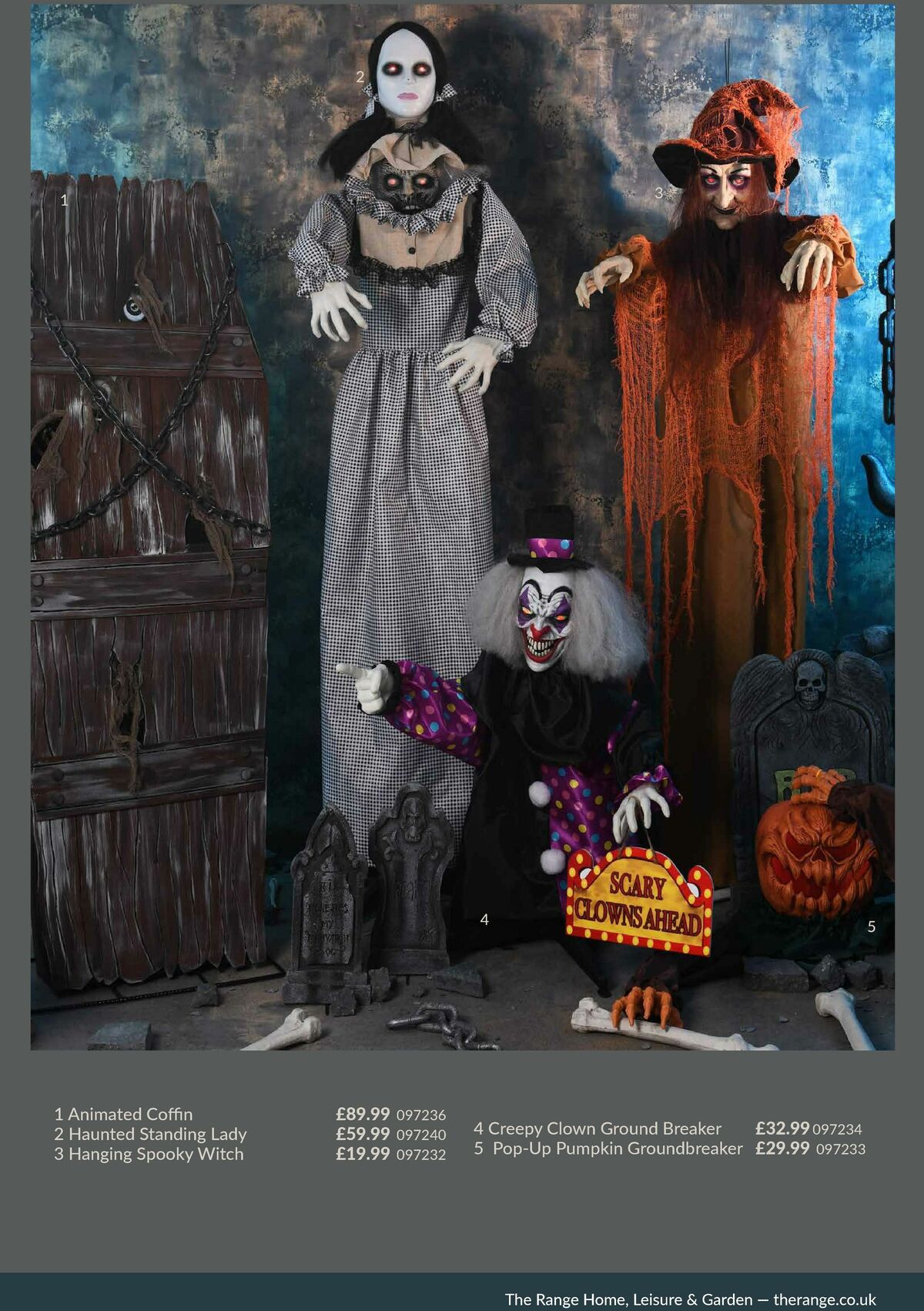 The Range Halloween Lookbook Offers from 8 August