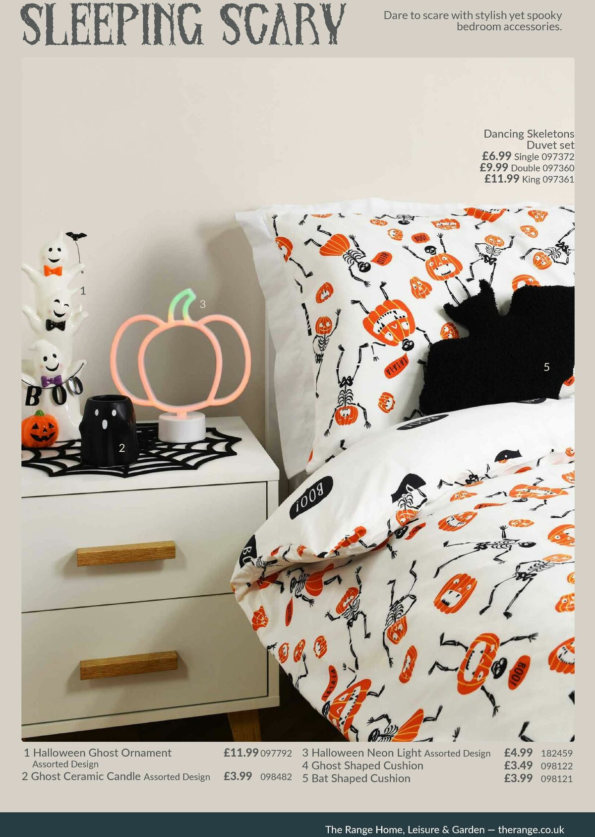 The Range Halloween Lookbook Offers from 8 August