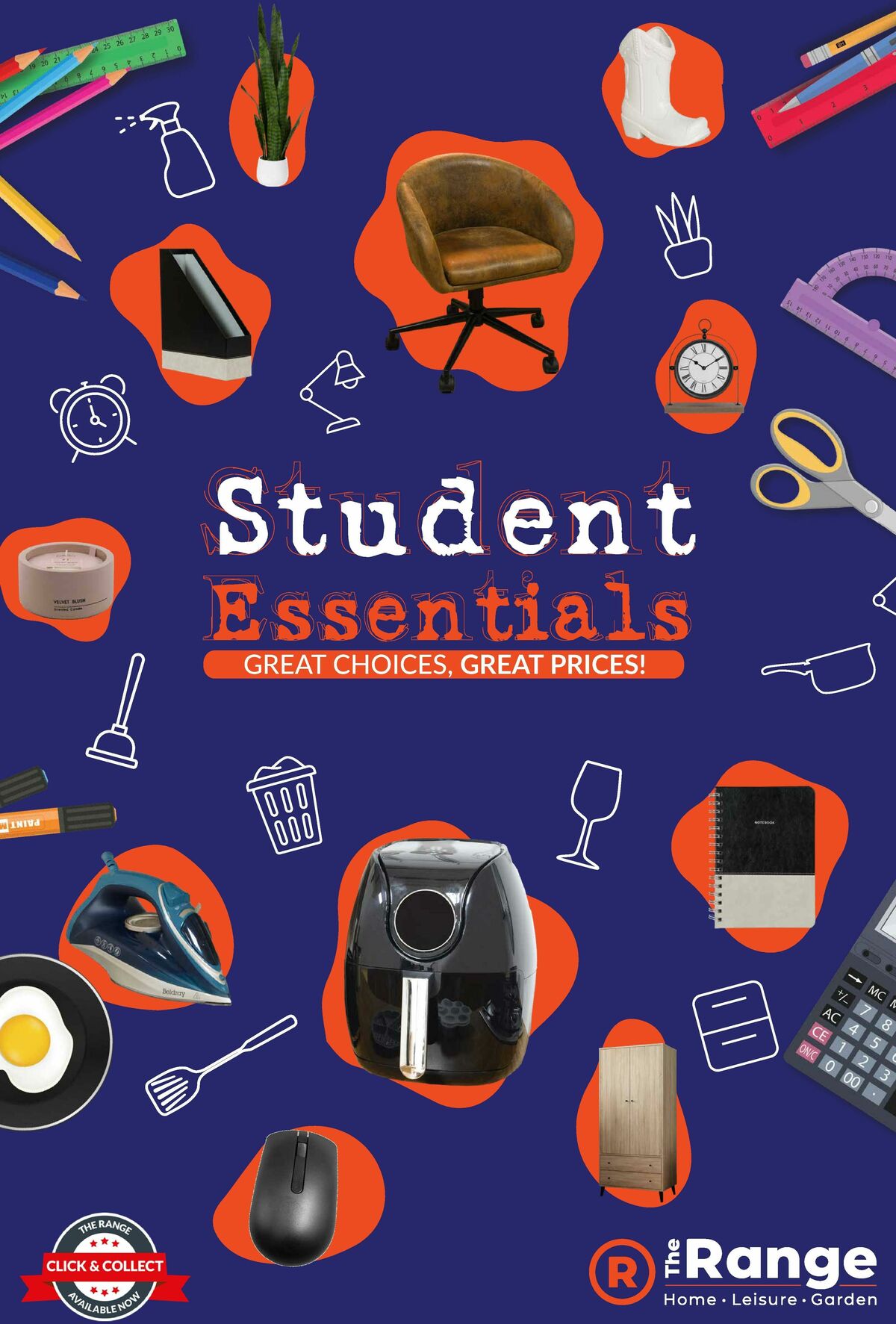 The Range Student Essentials Offers from 20 August