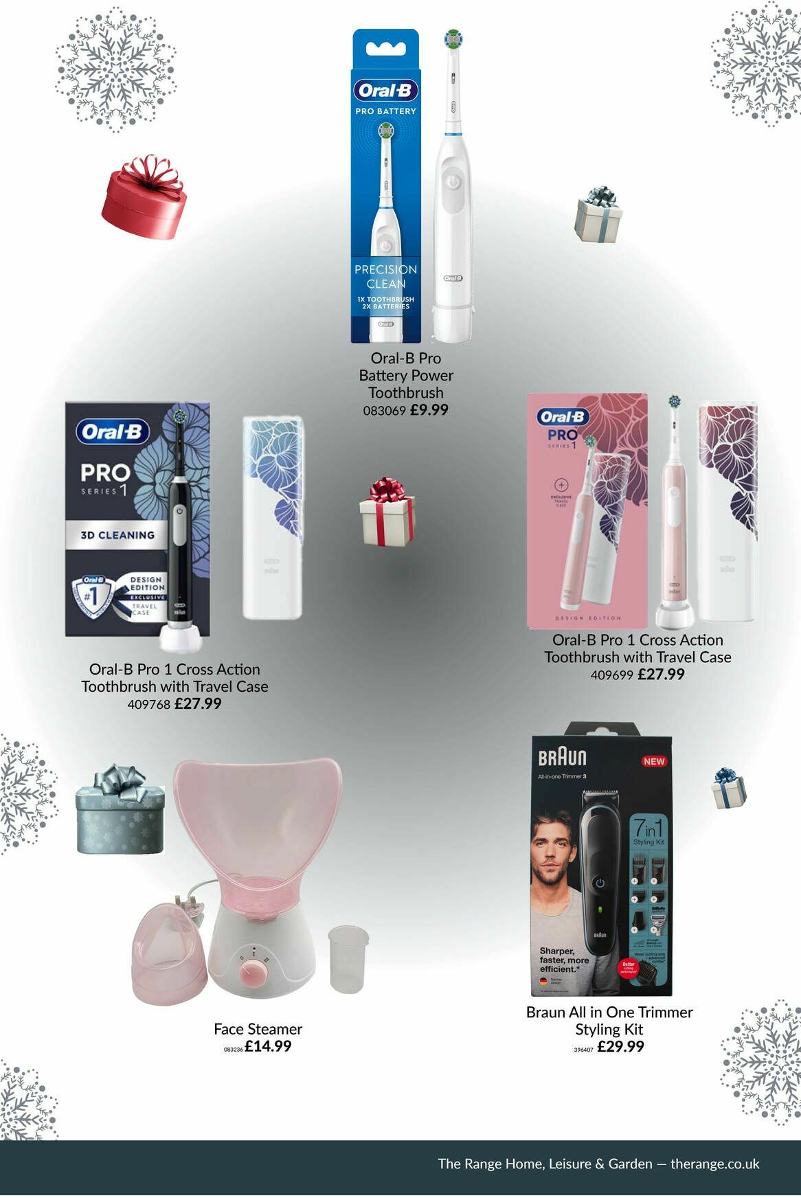 The Range Christmas Gift Guide Offers from 24 November