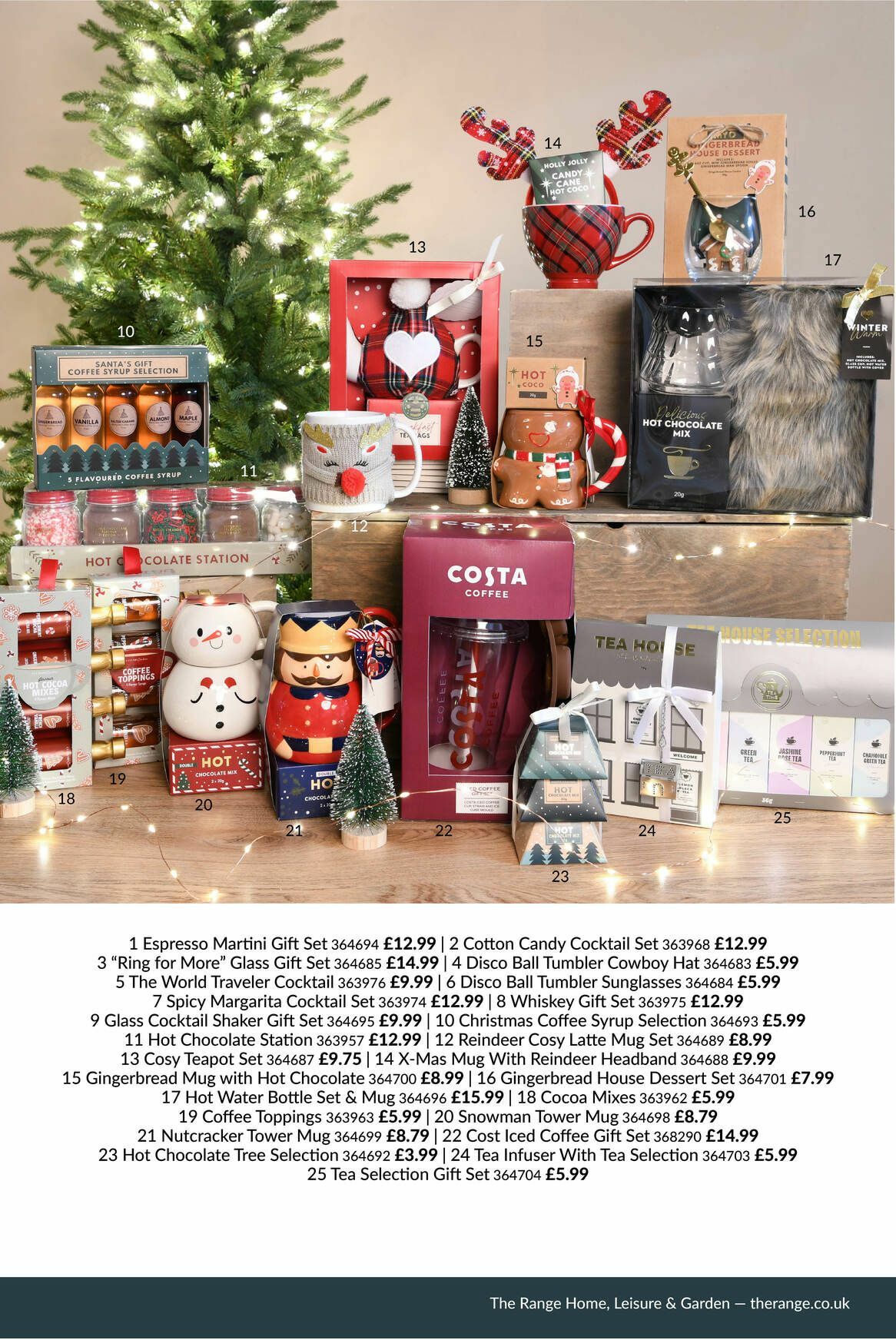 The Range Christmas Gift Guide Offers from 24 November