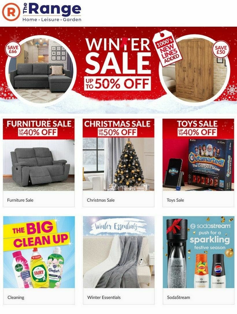 The Range Offers from 26 December