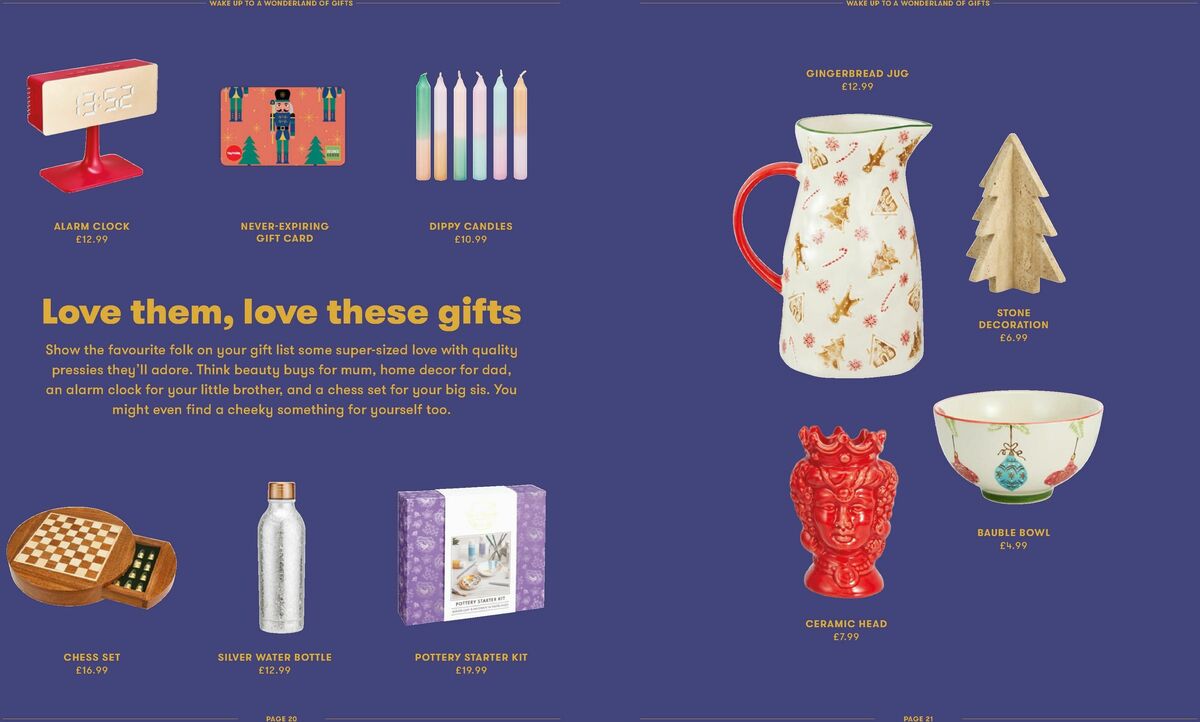 TK Maxx Christmas Lookbook Offers from 9 October