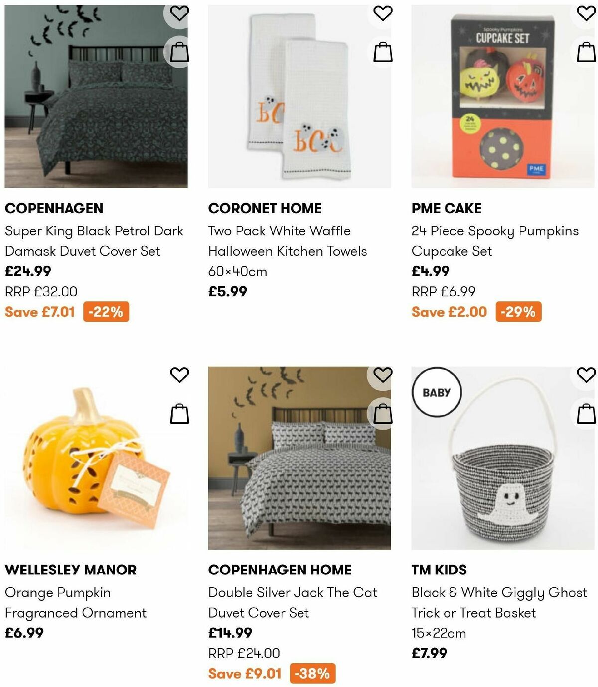 TK Maxx Halloween Offers from 9 October