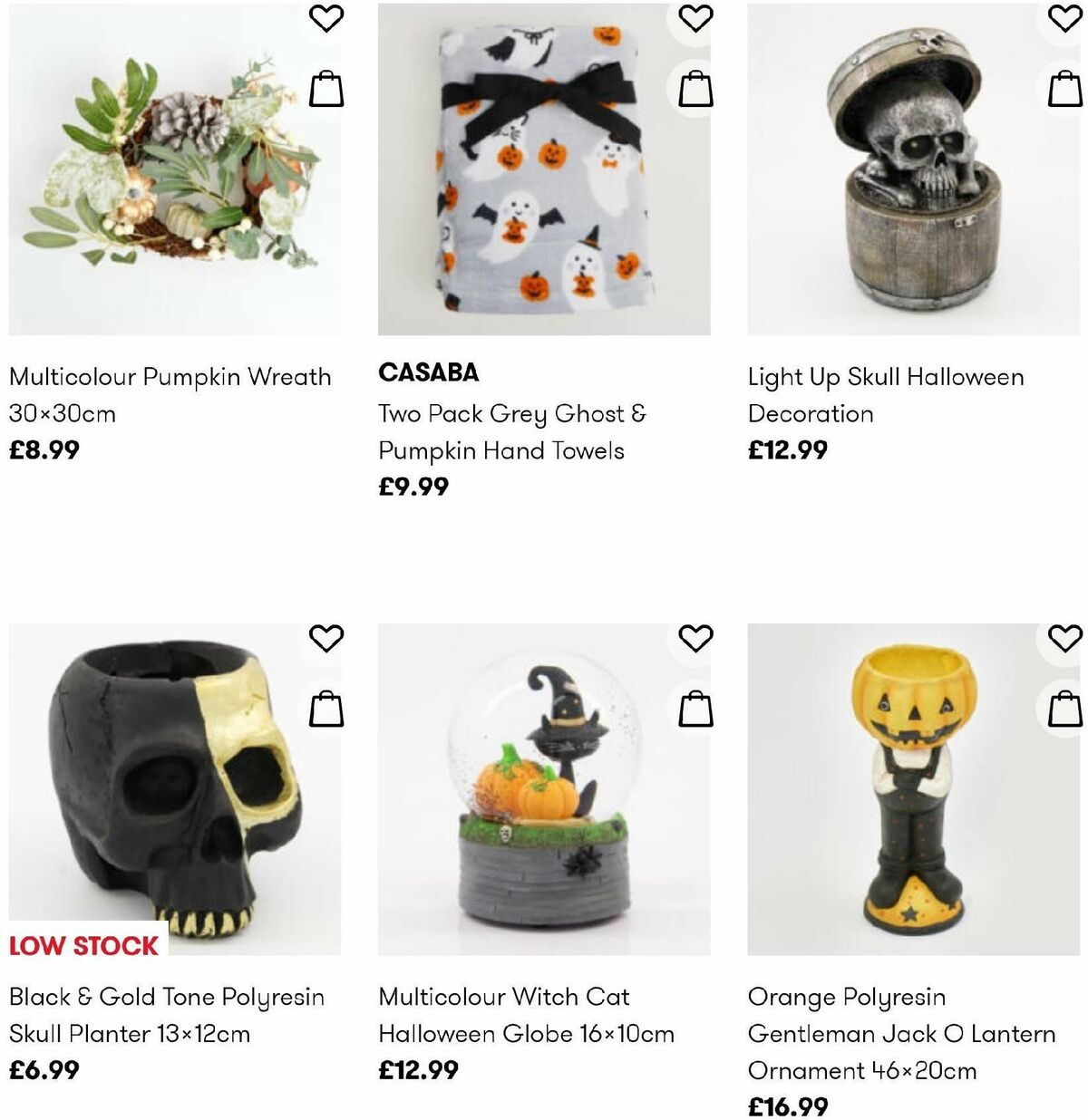 TK Maxx Halloween Offers from 9 October