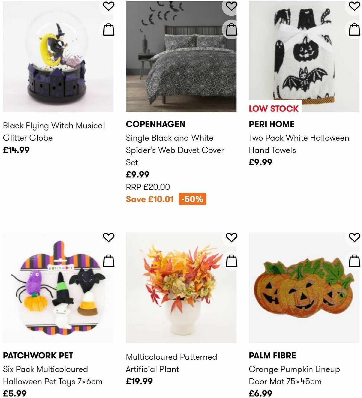 TK Maxx Halloween Offers from 9 October