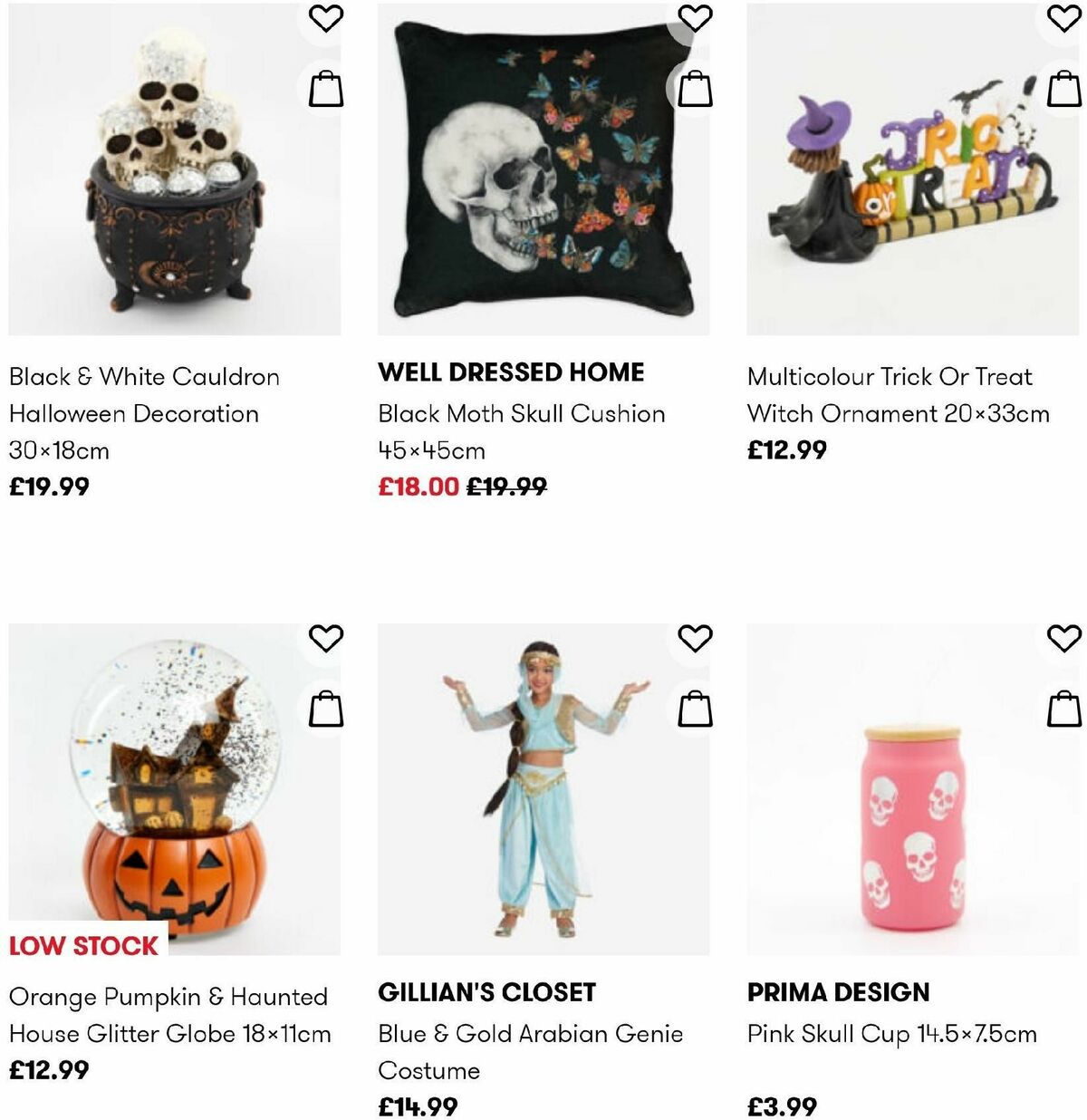 TK Maxx Halloween Offers from 9 October