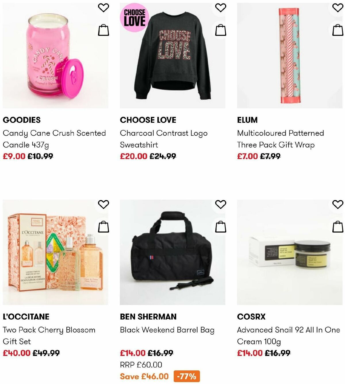 TK Maxx Offers from 3 January