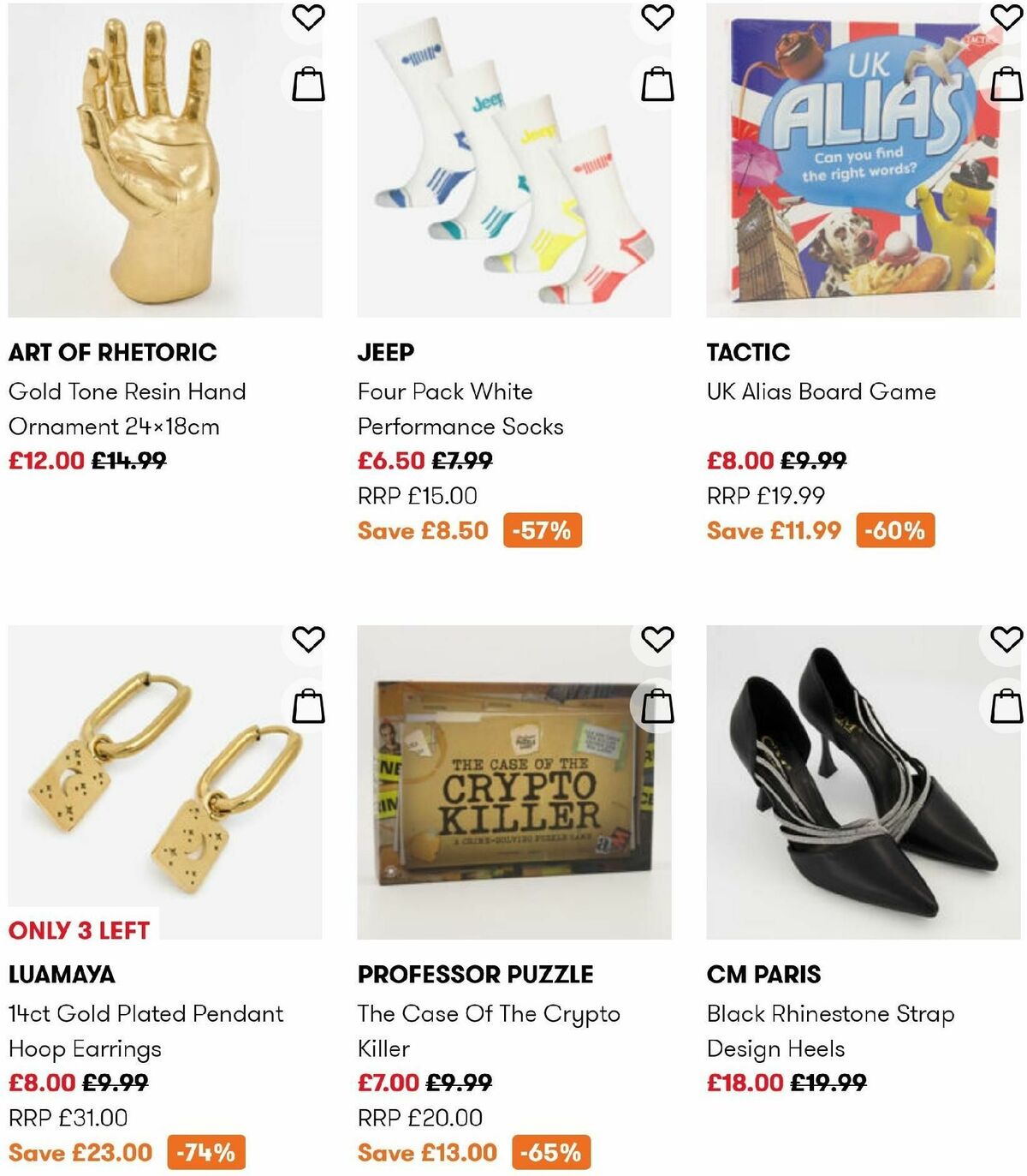 TK Maxx Offers from 3 January