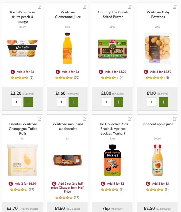 Waitrose Offers from 21 June