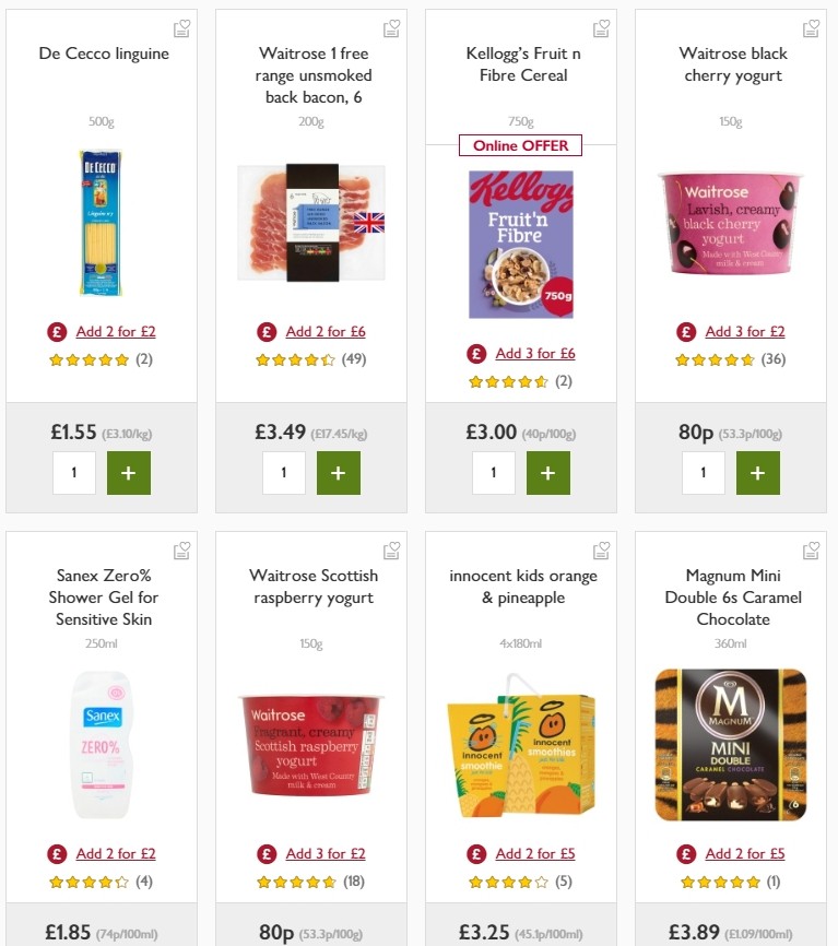 Waitrose Offers from 21 June