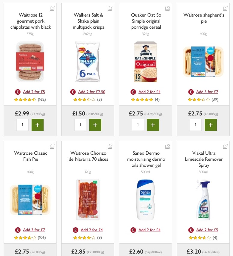 Waitrose Offers from 17 October