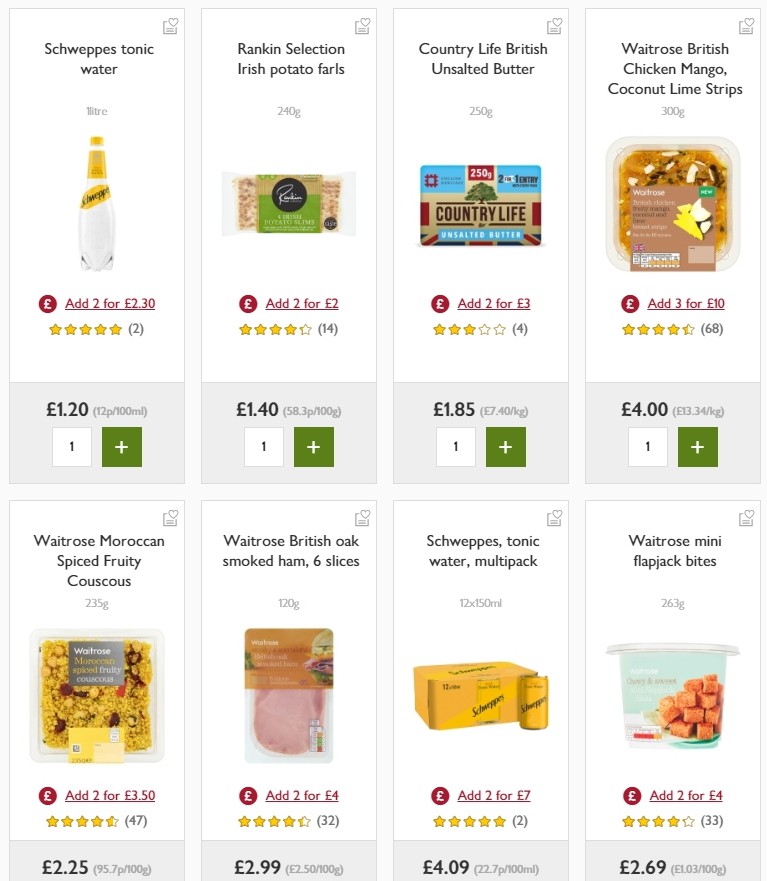 Waitrose Offers from 17 October