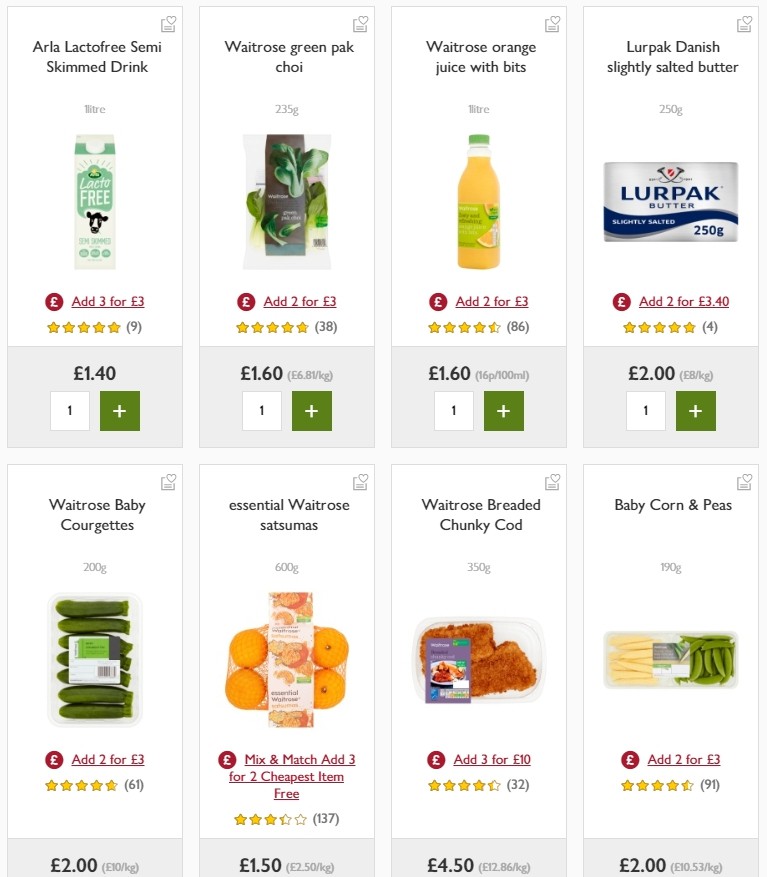 Waitrose Offers from 17 October