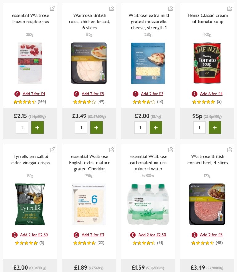 Waitrose Offers from 17 October