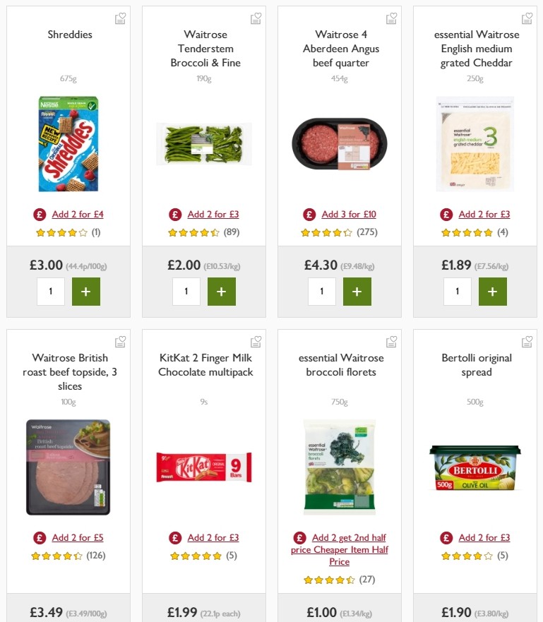 Waitrose Offers from 17 October