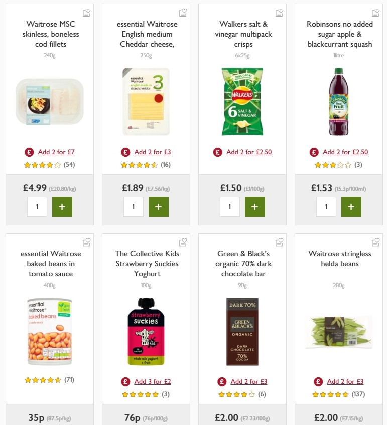 Waitrose Offers from 17 October