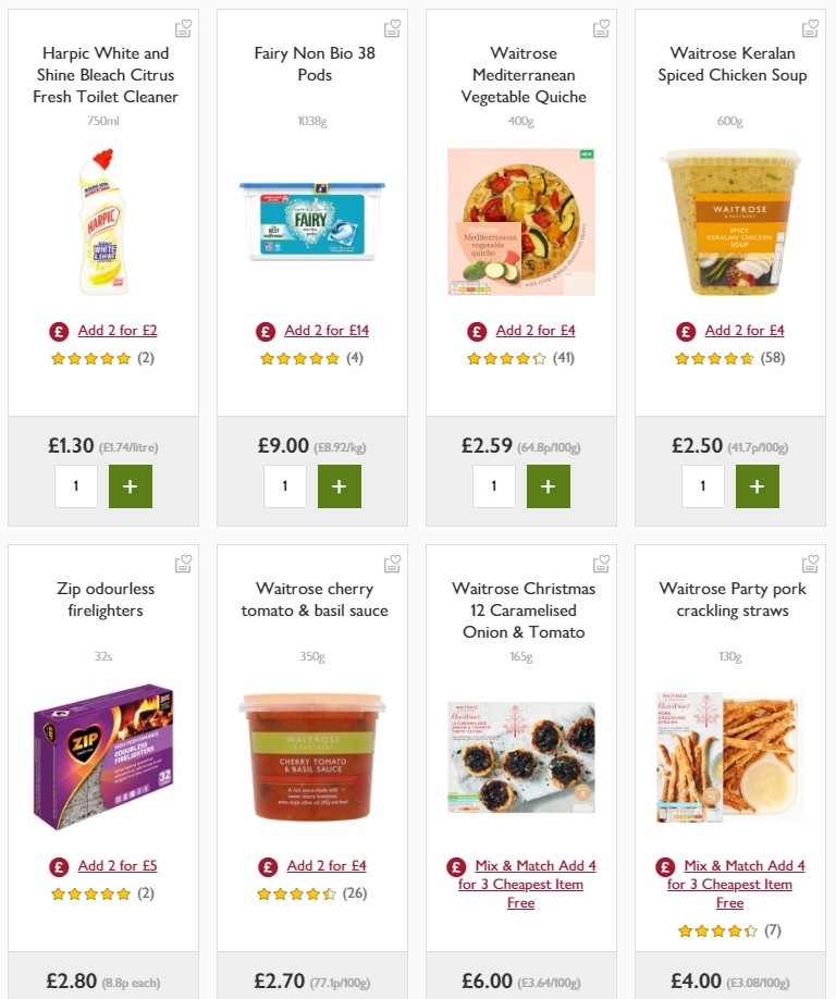 Waitrose Offers from 12 December