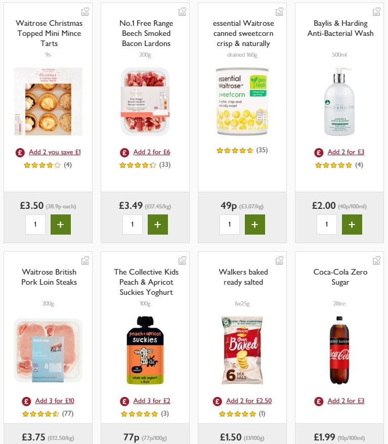 Waitrose Offers from 12 December