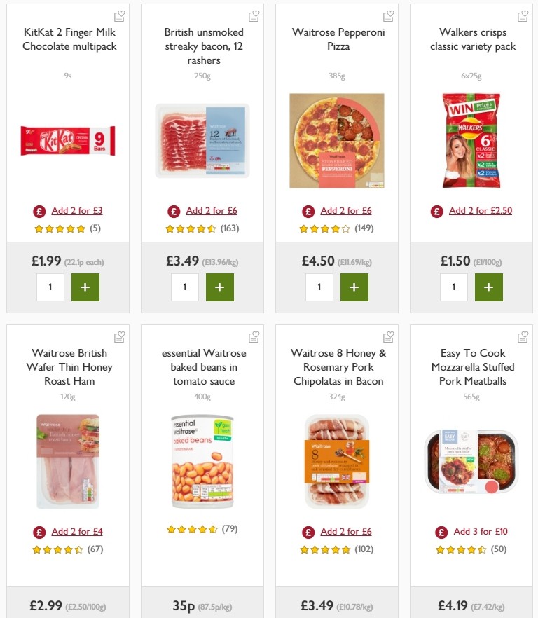 Waitrose Offers from 12 December