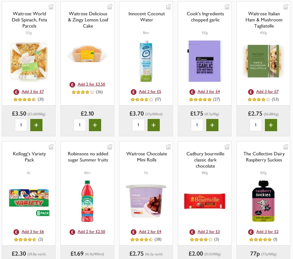 Waitrose Offers from 19 February