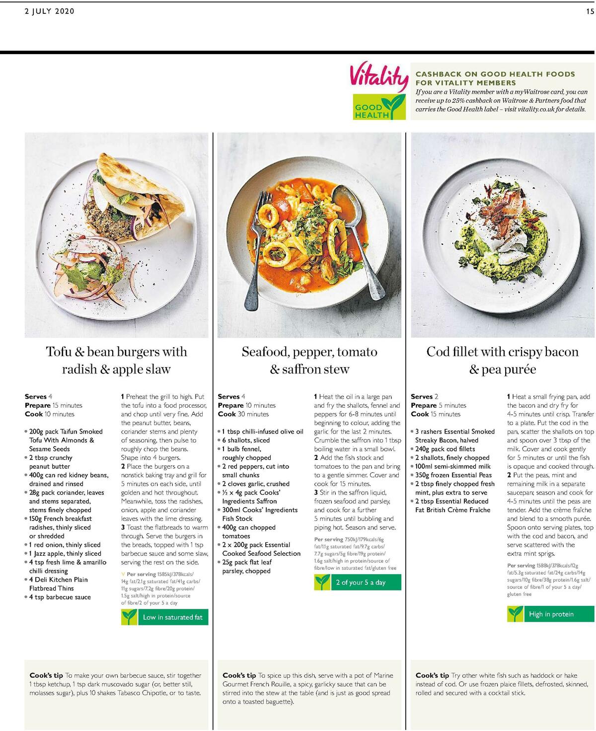 Waitrose Offers from 2 July