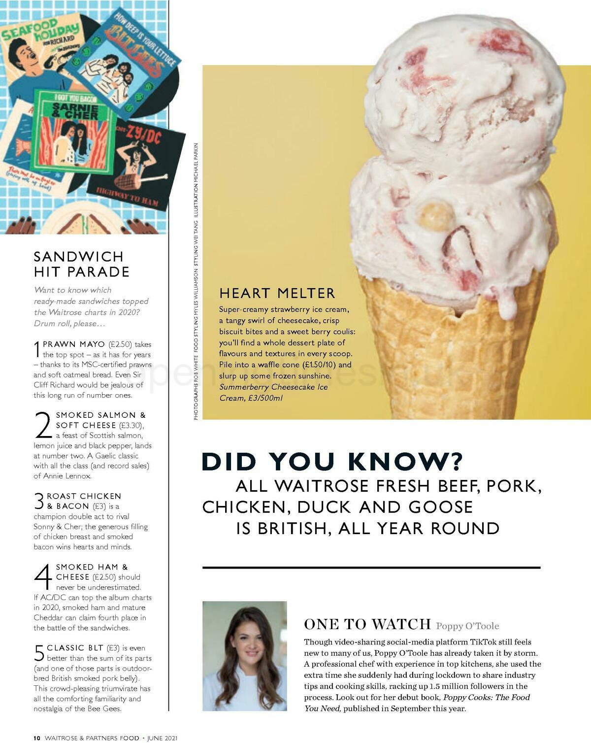 Waitrose Food Magazine June Offers from 1 June