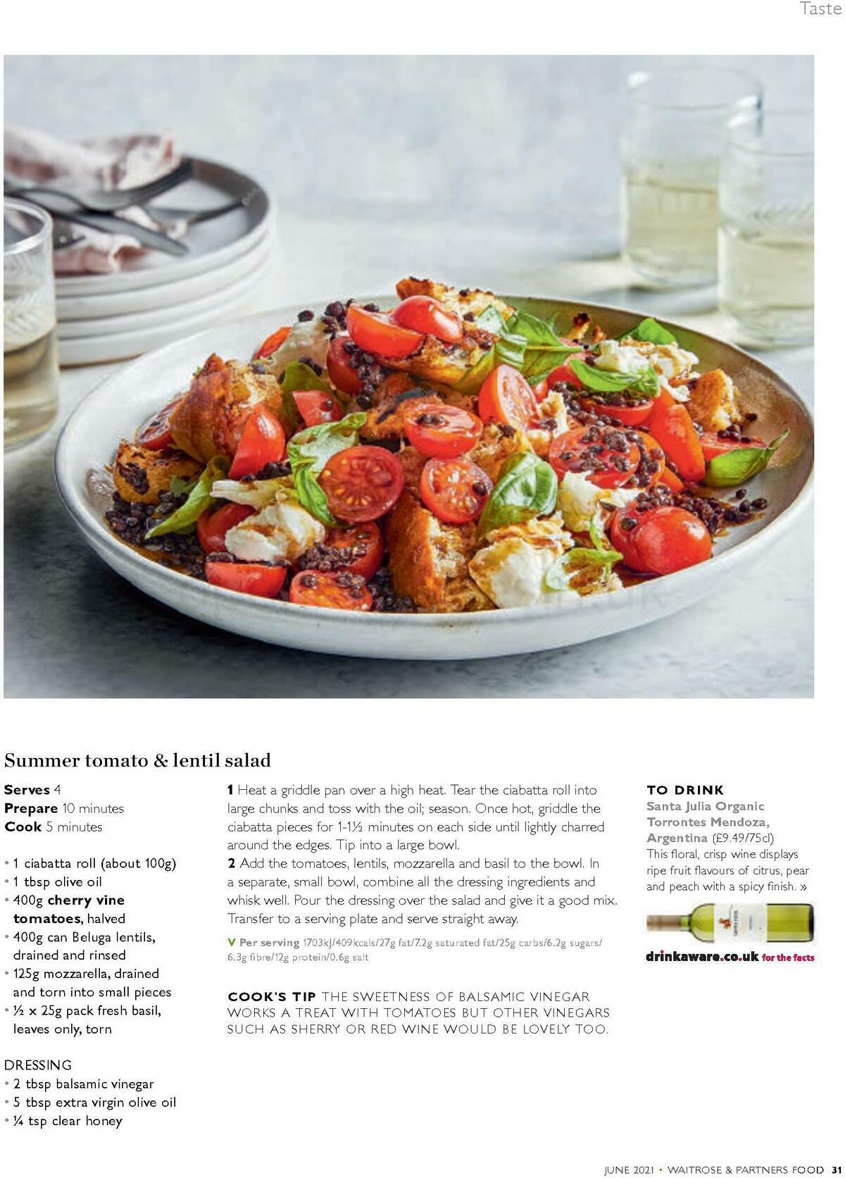 Waitrose Food Magazine June Offers from 1 June