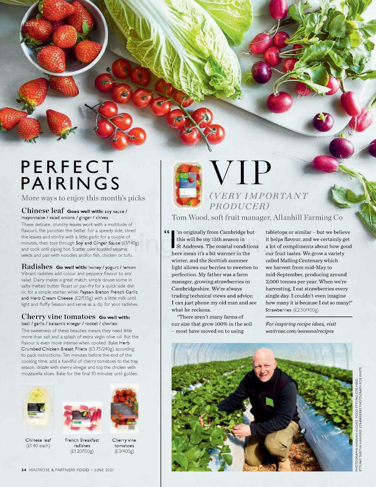 Waitrose Food Magazine June Offers from 1 June