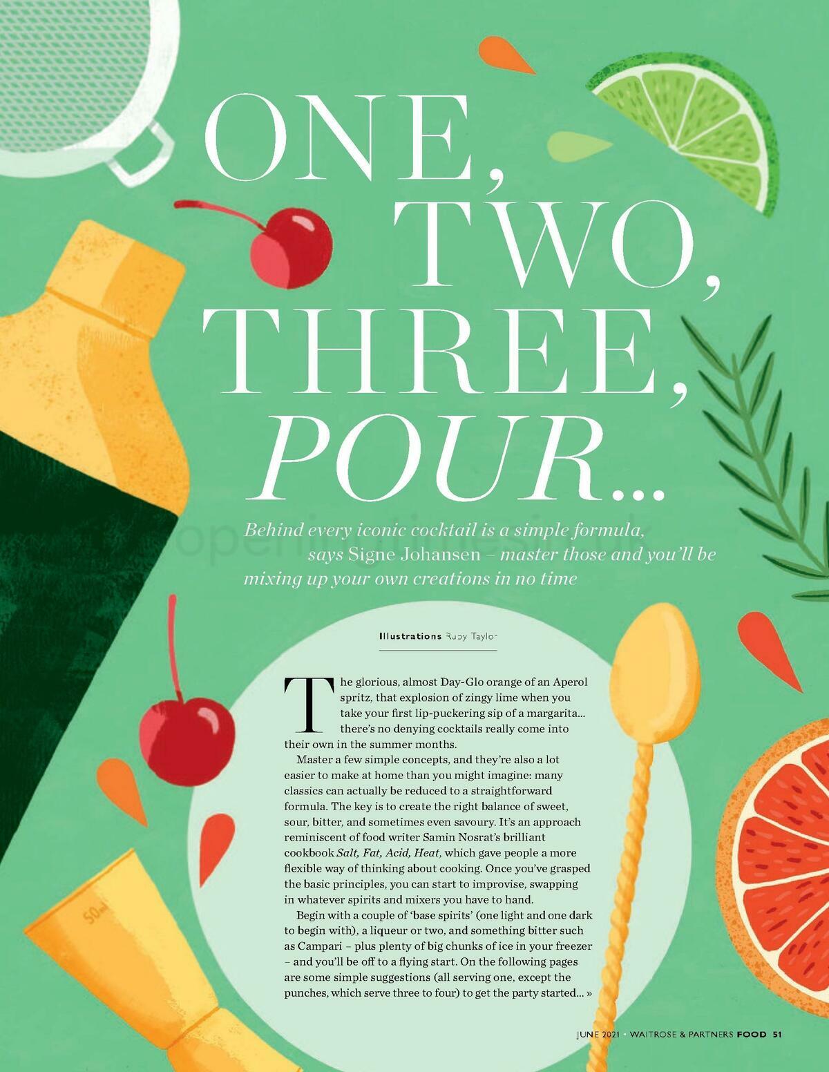 Waitrose Food Magazine June Offers from 1 June