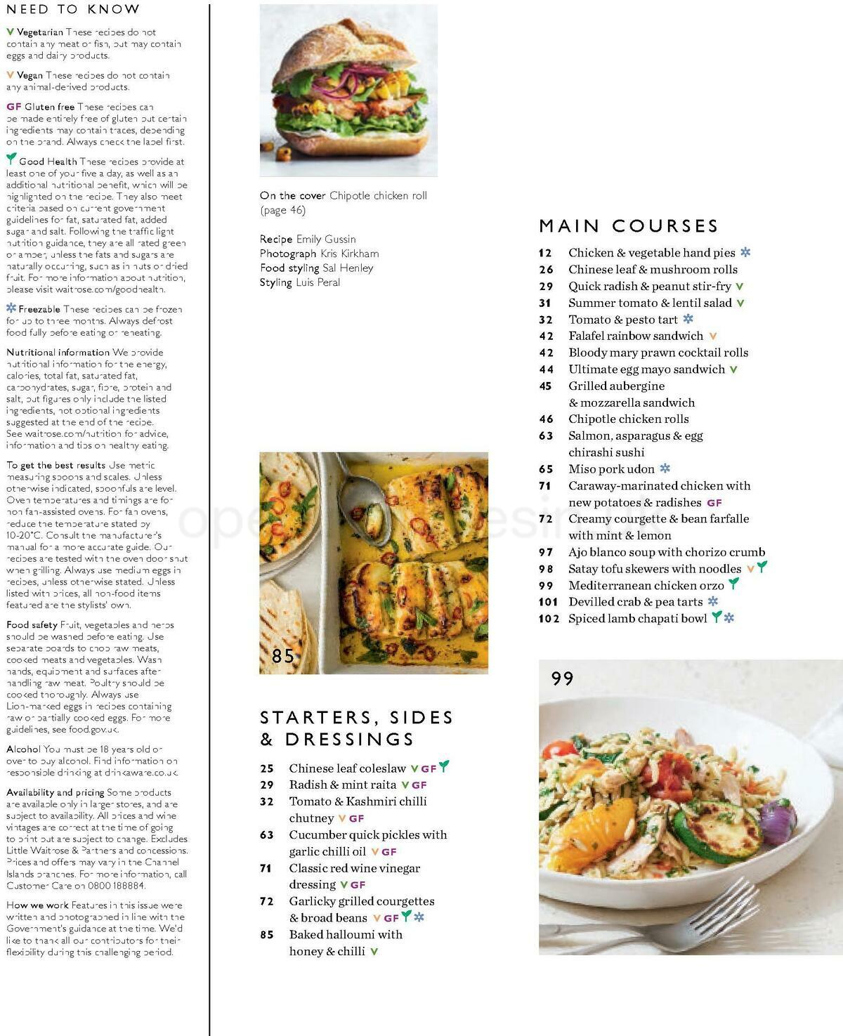 Waitrose Food Magazine June Offers from 1 June